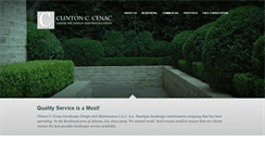 Desktop Screenshot of cenaclandscape.com